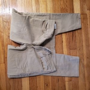 Mens Levi Jeans 511 in khaki